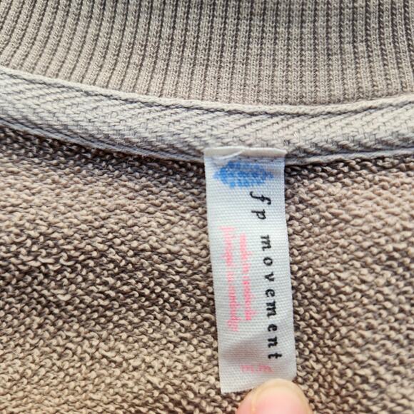 Free People Go For Gold reversible pullover, medium - Picture 2 of 6